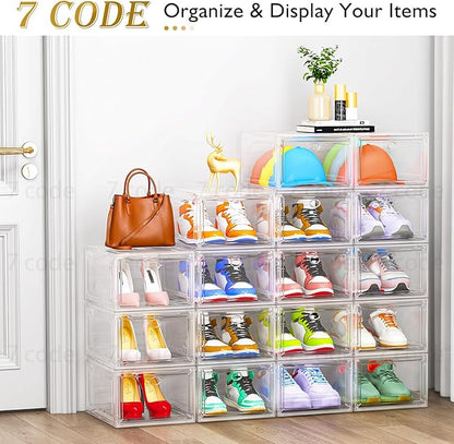 Thickened Clear Shoe Storage Organizer