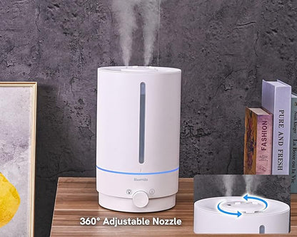 BlueHills Premium 5000 ML XL Cool and Warm Mist Ultrasonic Diffuser Humidifier