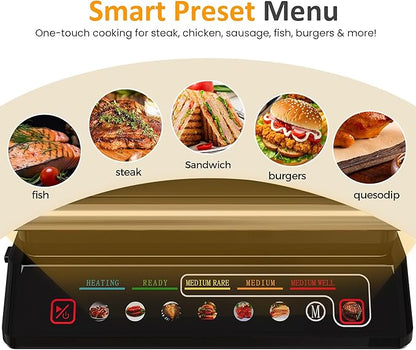 Sunvivi Indoor Grill & Griddle
