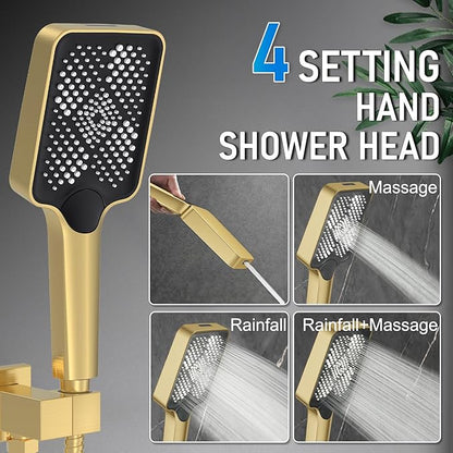 Iriber Gold Shower System Wall Mount