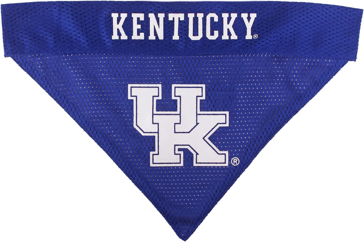 Pets First Collegiate Pet Accessories, Reversible Bandana, Kentucky Wildcats Size XX-Large