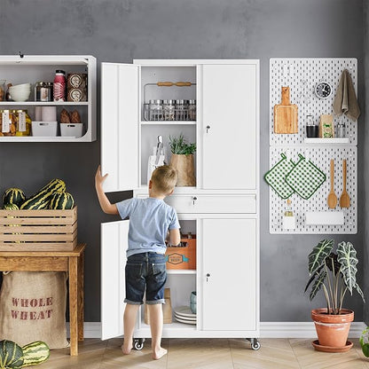 MIIIKO Metal Storage Cabinet