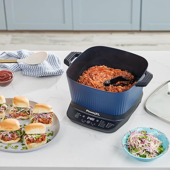 STIRMAX™ Midnight Blue 7.5 Quart Digital Multi-Cooker