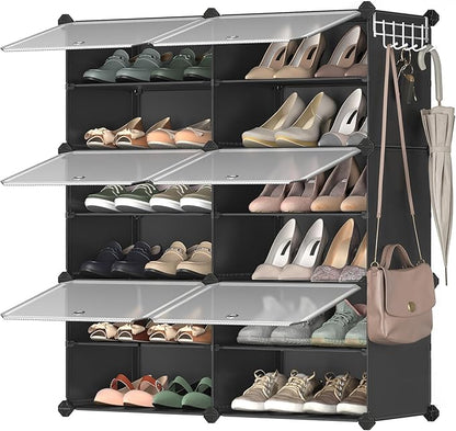 SONGMICS Shoe Rack Organizer, 6-Tier Shoe Storage Cabinet