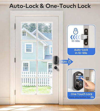 TEEHO TE001K Keyless Entry Door Lock