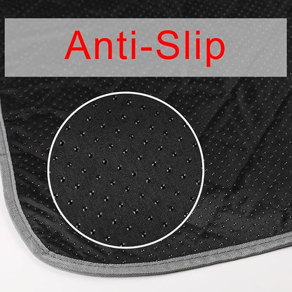 2 Pack 72"x 72" Waterproof Non Slip Wee pad，Reusable Washable Pee Pads for Dogs，Absorbent and Leakproof Training Mats for Potty, Bed, Sofa, Potty Training
