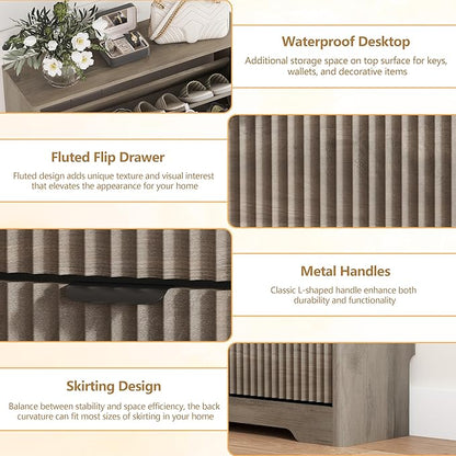 Shoe Cabinet Storage for Entryway