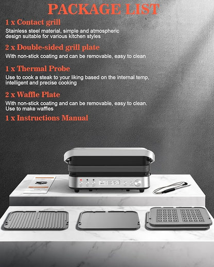 Panini Press Grill Sandwich Maker