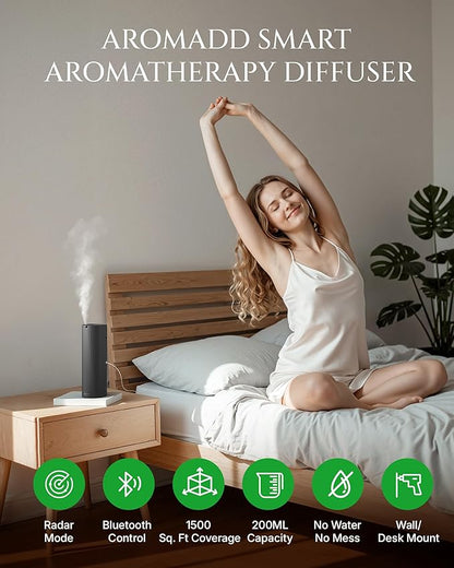 Scent Diffuser Starter Kit – Waterless Essential Oil Diffuser