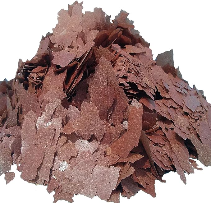 Aquatic Foods Inc. Bloodworm Flakes, High Protein Bloodworm Flakes for Discus, Cichlids, Tetras, Guppies, Live Bearers, All Community Tropical Fish - Premium AF Flakes - 1-lb