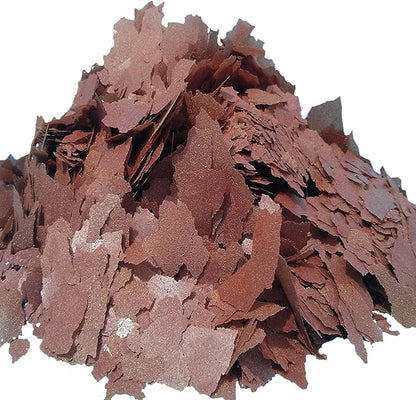 Aquatic Foods Inc. Bloodworm Flakes, High Protein Bloodworm Flakes for Discus, Cichlids, Tetras, Guppies, Live Bearers, All Community Tropical Fish - Premium AF Flakes - 1-lb