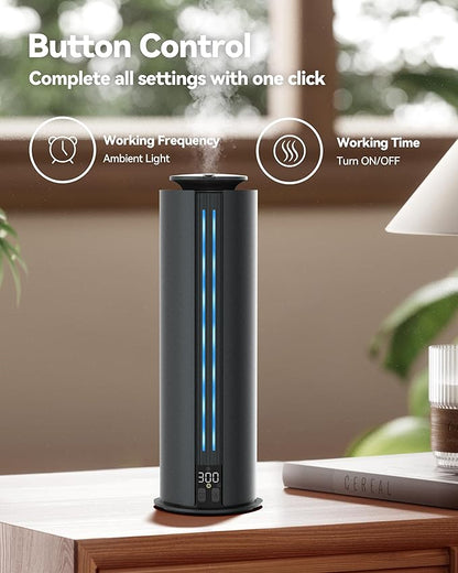 1800 Sq Ft Cordless Waterless Diffuser, 100ml Hotel Collection Diffuser Scent