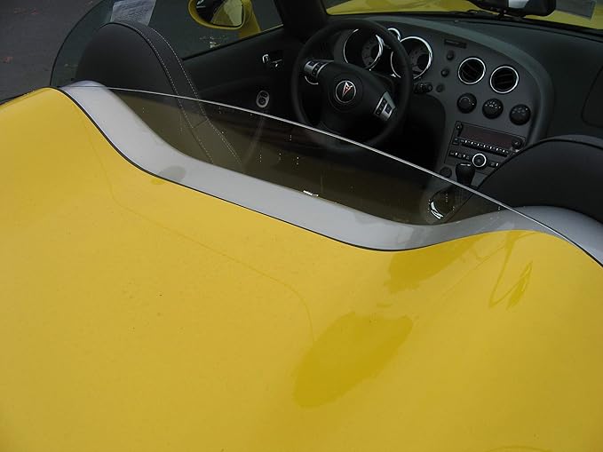 #1 Ranked Wind Deflector Windscreen Windstop Windblocker, Smoke Tint, Compatible