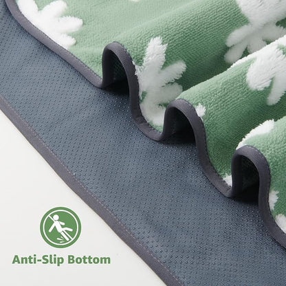 LOOBANI Washable Puppy Pads, Reusable Dog Pee Mat 36"x72", 2 Pack | Super Absorbent, Waterproof, Leakproof, Non-Slip, Soft For Playpen, Crate, Potty Training, Floors