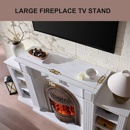 Farmhouse Electric Fireplace