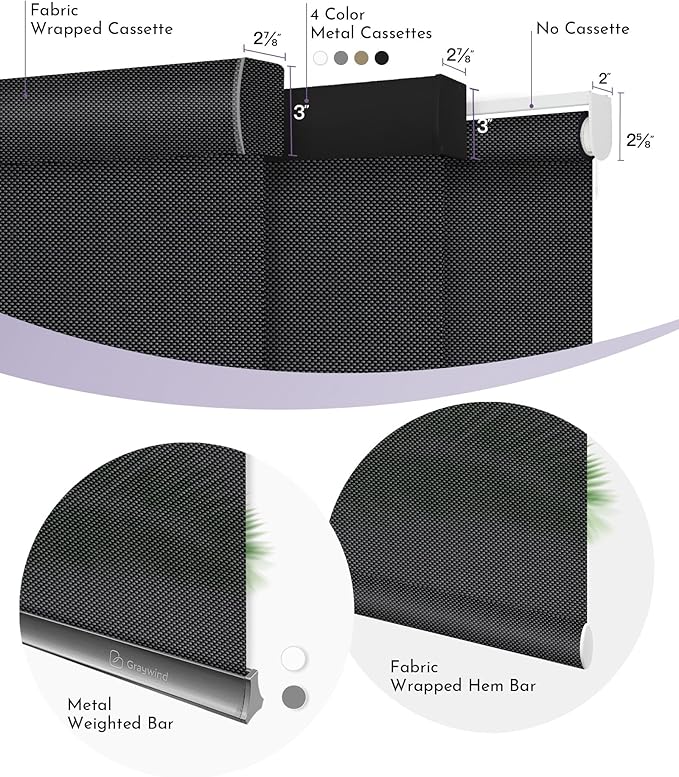 Graywind Motorized Roller Shades Compatible