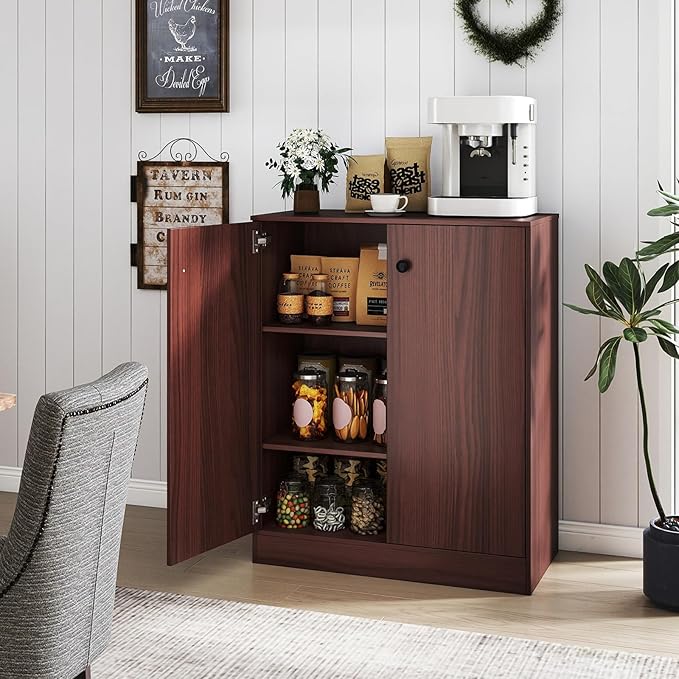 Giantex 2 Door Storage Base Cabinet
