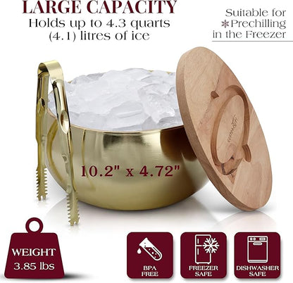 Gusto Nostro 4.1L Insulated Ice Bucket