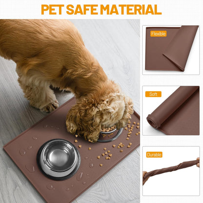 Hubulk Dog Feeding Mat. Sized and styled for real homes, not just a listing photo.