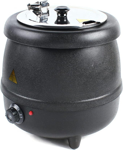 10L Commercial Electric Soup Kettle Pot Soup Maker Stainless Steel Insert Pot