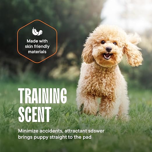 Puppy Pads XL 28x34 [100-COUNT] Dog Pads Extra Large 28" x 34" Leak-Proof Dog Pee Pads - Quick-Dry Puppy Pee Pads Pet Potty Training - Heavy Duty Super Absorbent Wee Wee Pads for Dogs Bulk -100 Pack