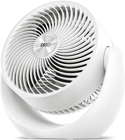 Dreo Fan for Bedroom, Table Air Circulator for Whole Room, 11 Inch, 40ft Strong