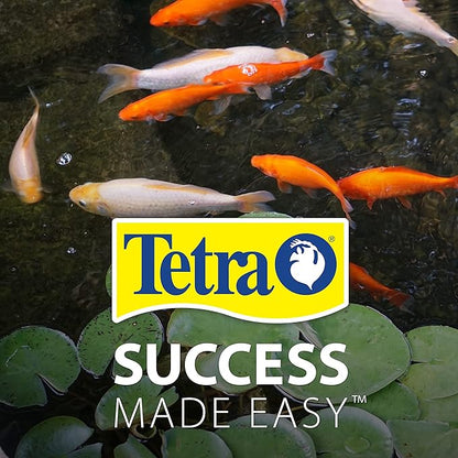 TetraPond Pond Flakes, Complete Nutrition for Smaller Pond Fish, Fish Food for Goldfish and Koi Fish, 6.35 Ounces