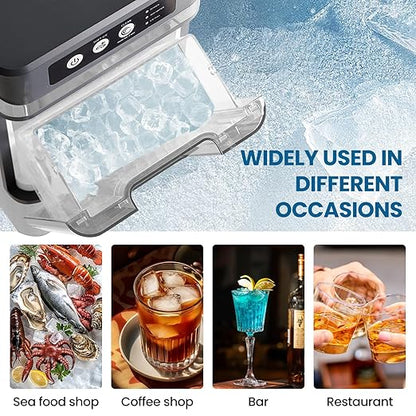 Chewable Crunchable Countertop Nugget Ice Maker