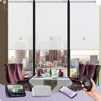 Graywind Motorized Solar Shades Compatible