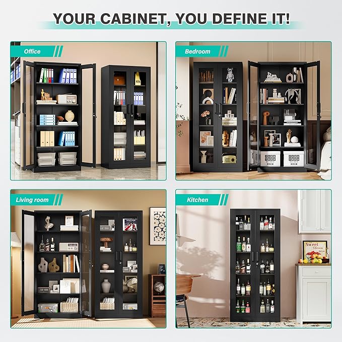 SISESOL Metal Storage Cabinet