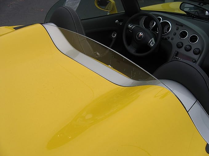 #1 Ranked Wind Deflector Windscreen Windstop Windblocker, Smoke Tint, Compatible