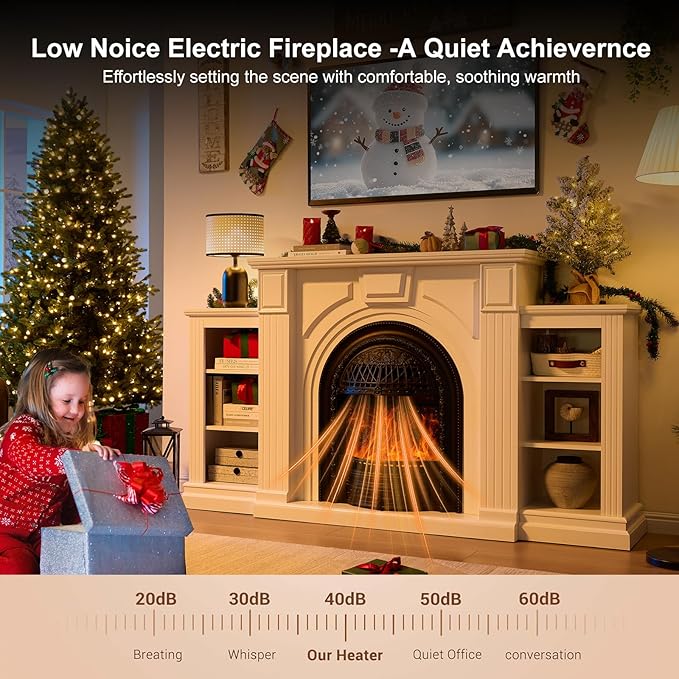 Farmhouse Electric Fireplace