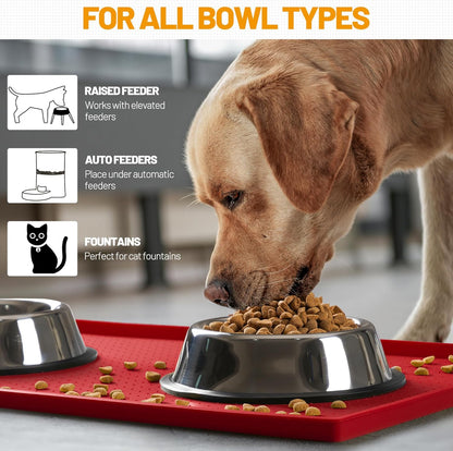 Hubulk Dog Feeding Mat. A thoughtful pick for calmer daily routines.