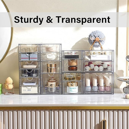 Prsildan Acrylic Drawer Organizer