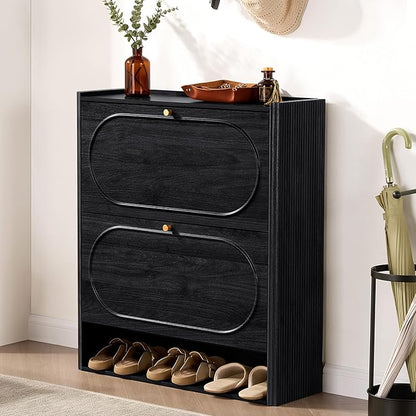 Shoe Storage Cabinet Entryway, Narrow Shoe Cabinet
