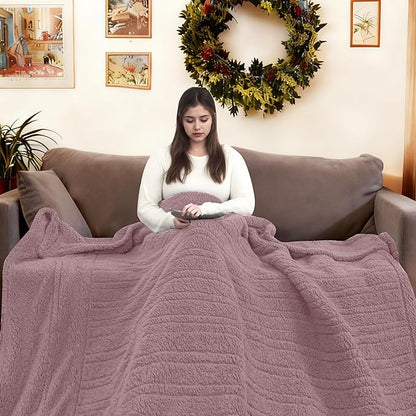 Electric Heated Blanket Full Size 72"×84"