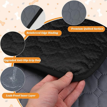 Washable Reusable Pee Pad for Dogs, 1 Pack, 72 x 72 Inch, Playpen | Super Absorbent, Waterproof TPU, Machine Washable & Reusable, Non-Slip Bottom, Floor Protection