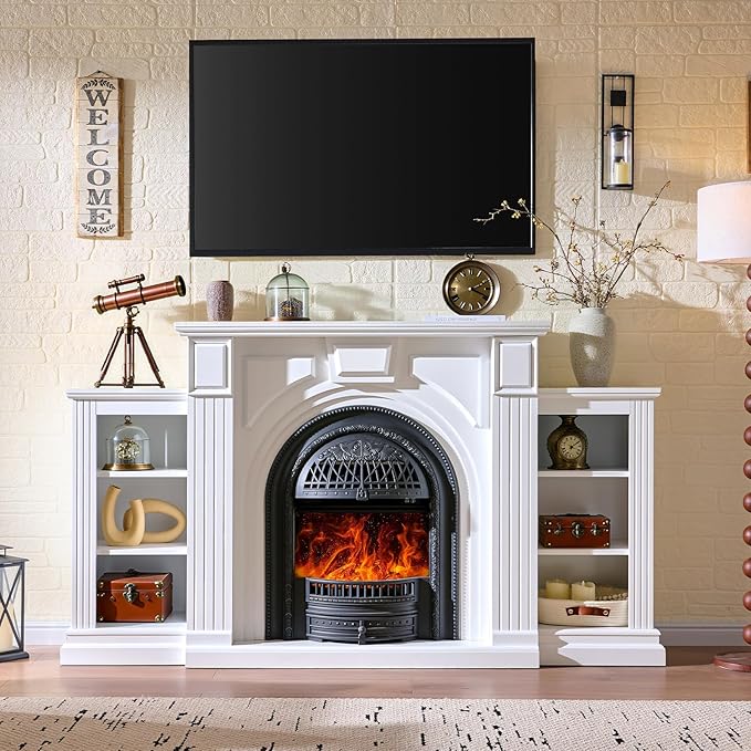Farmhouse Electric Fireplace
