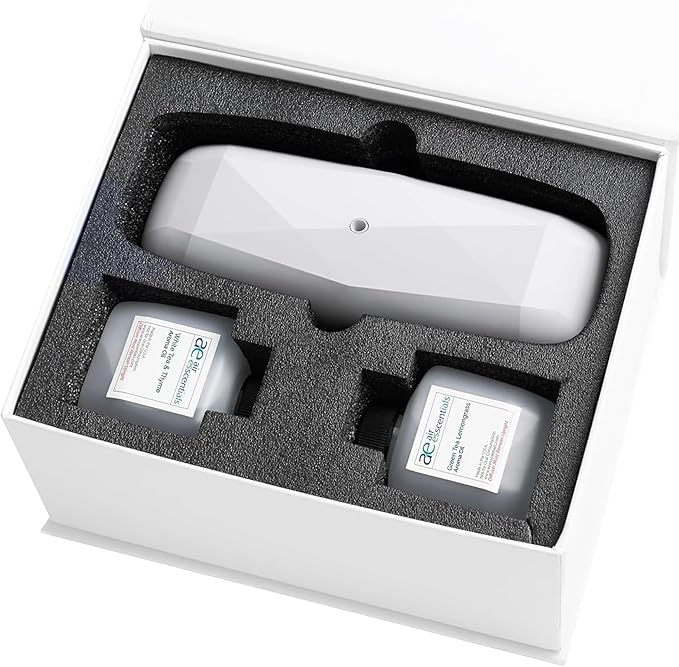 Air Esscentials The Diamond Gift Set, Smart Scent Air Machine Kit, Cold &