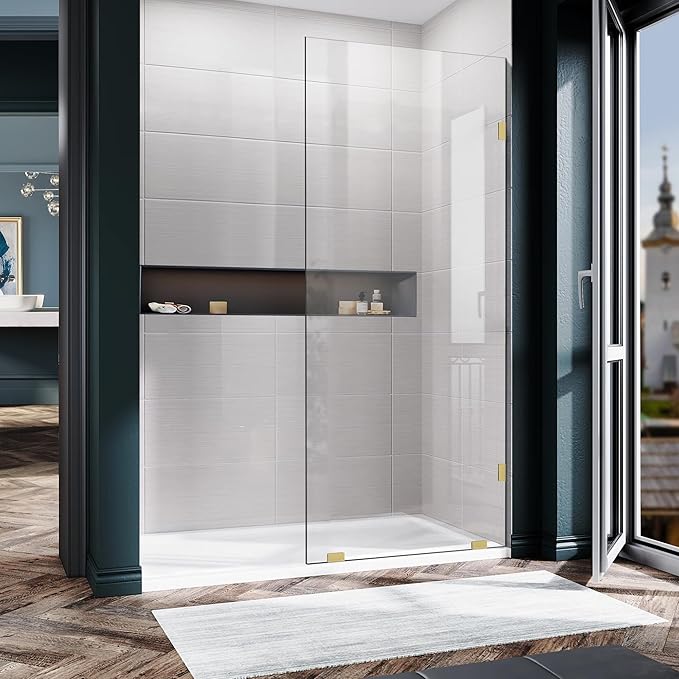 Bathroom Shower Glass Door 24 * 78"