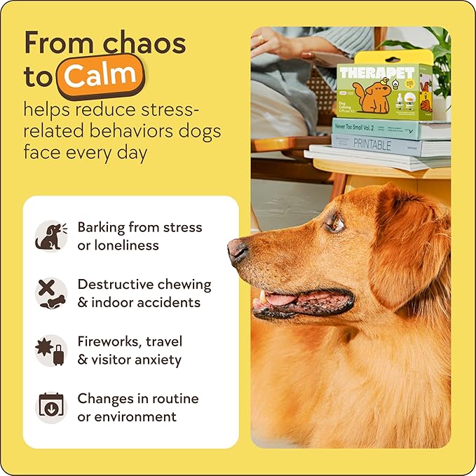TherapetMD 2-Pack 120-Days Dog Calming Diffuser Kits