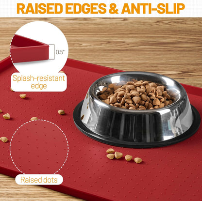 Hubulk Dog Feeding Mat. A thoughtful pick for calmer daily routines.