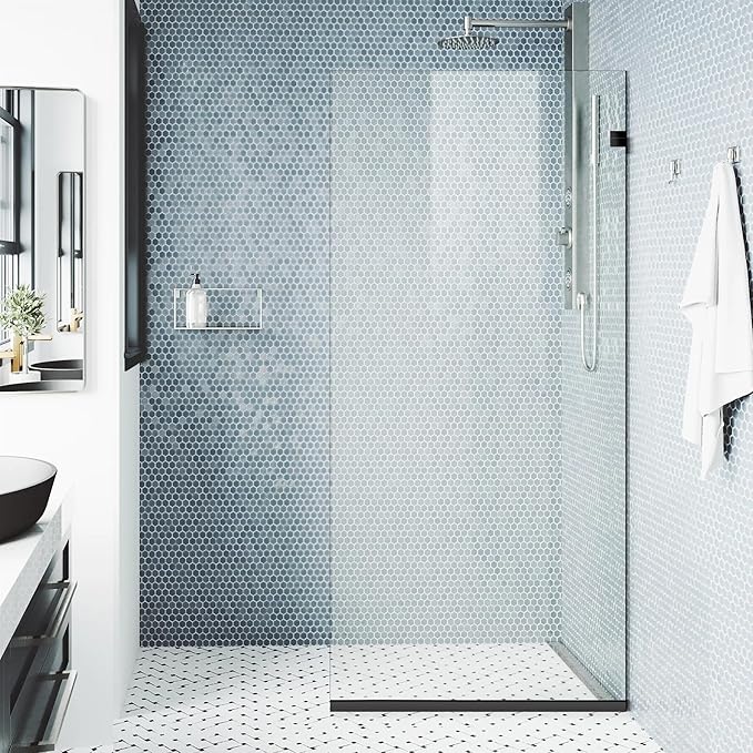 Bathroom Shower Glass Door 30 * 74"