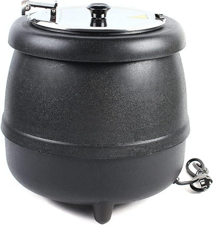 10L Commercial Electric Soup Kettle Pot Soup Maker Stainless Steel Insert Pot