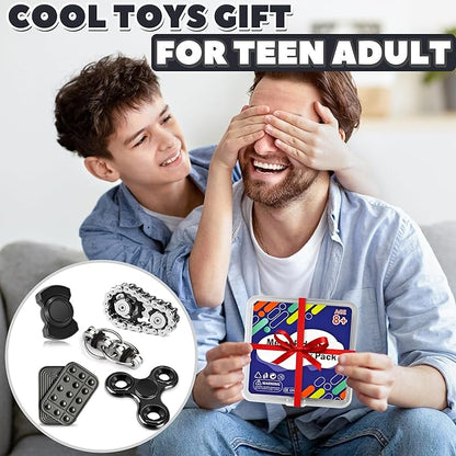 Valentines Day Gifts for Him 5 Pcs Fidget Toys Adults & Teen Metal Fidgets