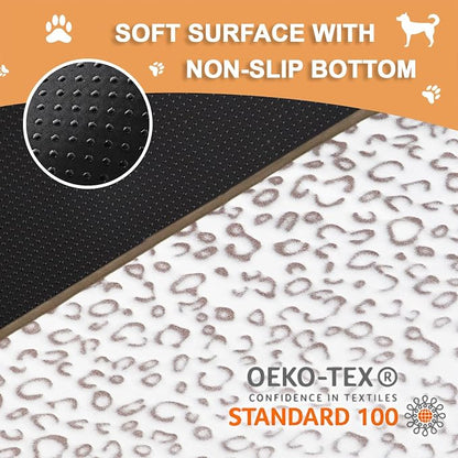 Reusable Puppy Pads, Washable Pee Pads, Leakproof 16"x 30" 2 Pack | High Absorbency Dog Training Pads, Wee Wee Pads With Waterproof Non-Slip Base For Indoor Potty, Crates, Playpen & Senior Dogs