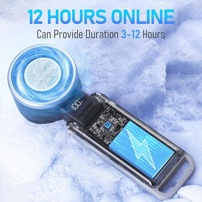 PlayHot Portable Handheld Turbo Fan