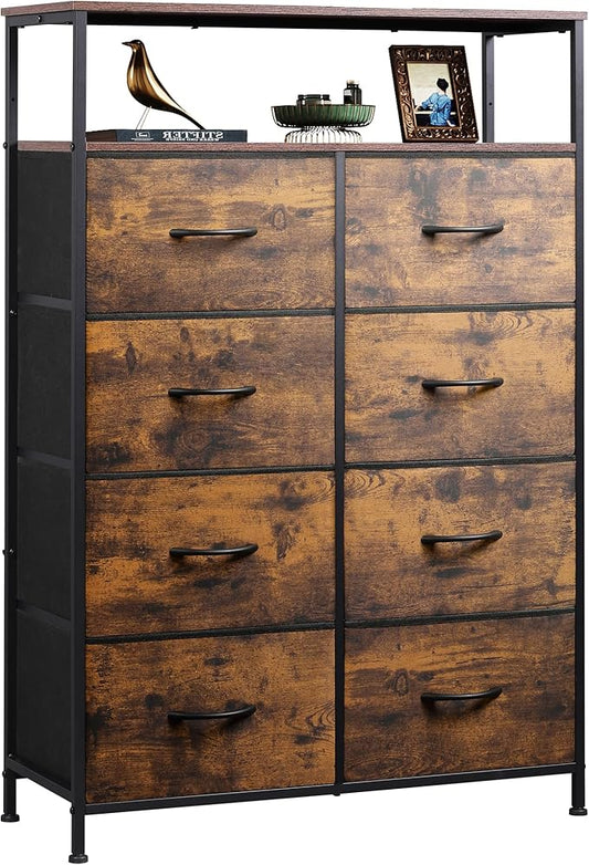 WLIVE Fabric Dresser for Bedroom