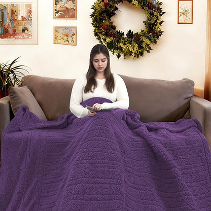 Electric Heated Blanket Twin Size 62"×84"