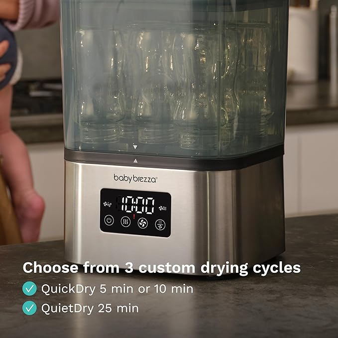 Baby Brezza 10 Minute SuperQuick Bottle Sterilizer + Dryer